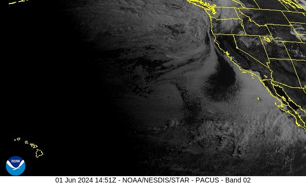 PAC-US-2 Weather Satellite Image for Santa Cruz